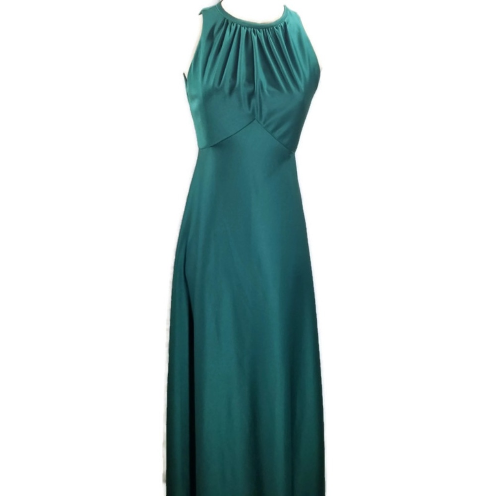 Vintage Emerald Formal Gown